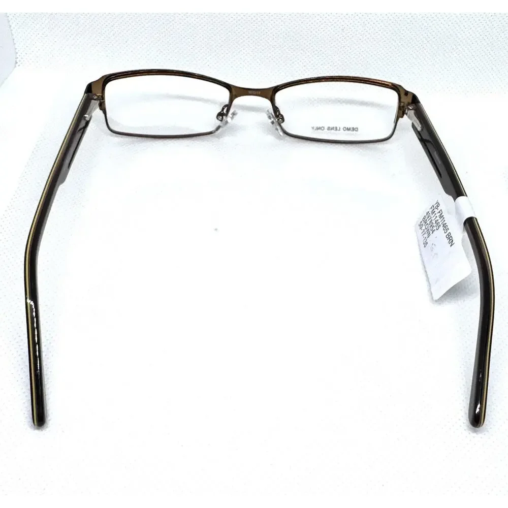 UNBRANDED YB-FM11465 BROWN EYEGLASSES FRAMES 50-17-135 NEW